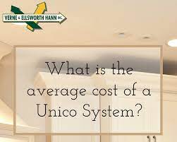 What Is The Average Cost Of A Unico System Veh Brothers
