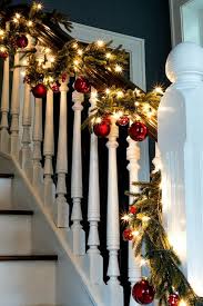 Holiday garlands are arguably one of the easiest seasonal crafts you can try out and they pack quite a punch when it comes to visual splendor. 22 Best Staircase Christmas Decorations Holiday Stair Decor Ideas