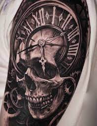 125 Best Skull Tattoos For Men Cool Designs Ideas 2021 Guide Skull Sleeve Tattoos Skull Tattoo Design Skull Tattoos For Men