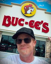 This place is NUTS! Got some Jerky, Nun Chucks and a Cowboy Hat! Waltzing  through Buc-ees with the band. Heading to Cincy for tonight's show! See ya  there!