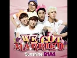 Jaerim making romantic guess on finding soeun's hand at the blindfolded game. Wn We Got Married Ep 238 Eng Sub
