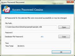 File descriptors referring to ebpf objects can be duplicated in the usual way, using dup(2) and similar calls. How To Unlock Access Mdb Accdb Database With Password Unlocker