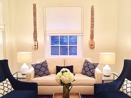 Clean And Fresh Navy Cream Living Room Blue And Cream Living Room Cream Living Rooms Living Room Orange