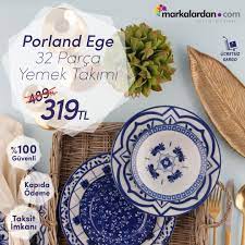 porland ege 32 parca yemek takimi yemek takimi yemek taki