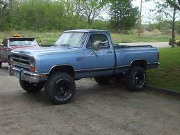 Image result for Medium Blue 1986 Dodge Truck