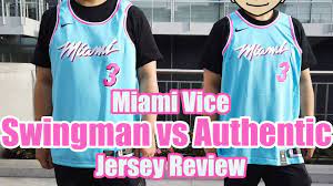 Maybe you would like to learn more about one of these? Swingman Vs Authentic Nike Miami Heat Miami Vice City Edition 2020 Youtube