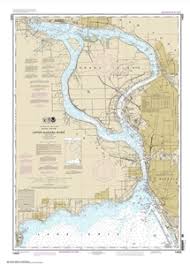 14832 Upper Niagara River Nautical Chart