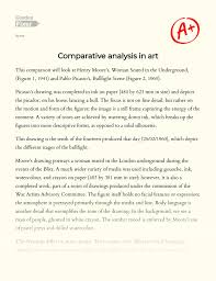 For statements examples of art thesis. Comparative Analysis In Art Essay Example 2436 Words Gradesfixer