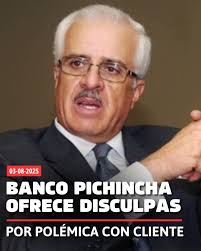🔷¡Presidente de Banco Pichincha se disculpa tras polémica! ♦️Antonio  Acosta Espinosa, Presidente de #BancoPichincha, ofreció disculpas ,luego de  que se viralizara un video en el que responde de forma ofensiva a un