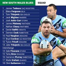 Nsw blues predicted team for game i. Nsw Blues State Of Origin 3 Team Klemmer Overlooked As Brad Fittler Sticks With What Worked Nrl