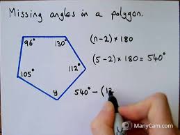 We will learn how to find the sum of the exterior angles of a polygon having n sides. 2 Missing Angles In A Polygon Youtube