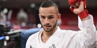 Pour la première apparition du karaté aux jeux olympiques, le français steven da costa sera le premier tricolore à remporter une médaille. 0 Hjiirdzszt6m
