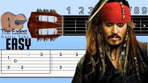 The Easiest Guitar Tabs Pirates Of The Caribbean He S A Pirate Easy In 2020 Guitar Tabs Easy Guitar Tabs Guitar