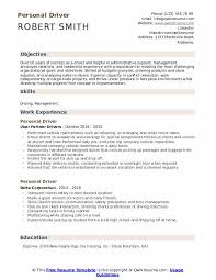 We did not find results for: Personal Driver Resume Samples Qwikresume