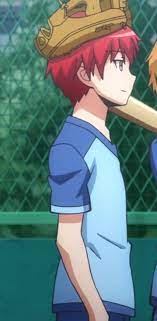 Karma Wearing A Baseball Mitt As A Hat Gives Me Life In 2021 Karma Akabane Assassination Classroom Karma Kun