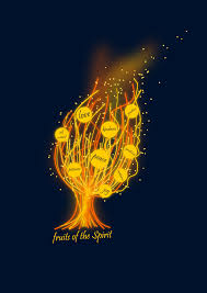 The Holy Spirit Is Often Depicted As Fire This Shirt Combines The Fruit Of The Tree Of The Spirit With The Elemental Fire Of The Holy Spirit But The Fruit O