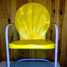 Restored Vintage Motel Chairs Vintage Motelchair Ouidabgardner Metal Lawn Chairs Metal Chairs Chair