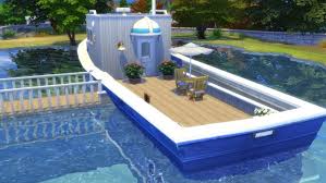 Though the sims 4 gives you plenty of freedom to do what you want, you can greatly enhance your experience with mods. The Ocean Waves Houseboat On The Lake By Snowhaze At Mod The Sims Sims 4 Updates