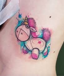 Always Be Yourself Unless You Can Be A Unicorn Meaning Fluffy Unicorn Tattoo Inkstylemag Unicorn Tattoos Kawaii Tattoo Tattoos