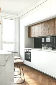Kitchen Modern Wood White Marble Contrast Contrast Kitchen Marble Modern White Wood Modern Kitchen Modern Kitchen Design Grey Kitchen Wood Design