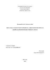 Http Drept Unibuc Ro Dyn Doc Oferta Educationala Scoala Doctorala Rezumat Teza Cotan Gina Mar 2015 Ro Pdf