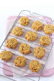 If you've been wondering how to make all your favorite cookies now that you're gluten free, you're in the right place. Carrot Apple Oat Breakfast Cookies My Fussy Eater Easy Kids Recipes