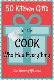 50 kitchen gifts for the cook who has
