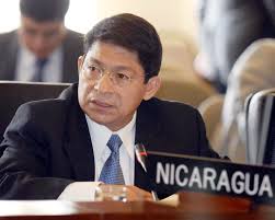 Daur Kove congratulated Denis Moncada Colindres, the Minister of Foreign  Affairs of the Republic of Nicaragua