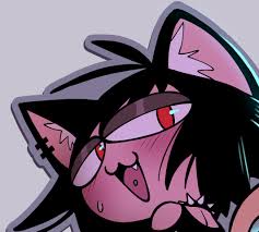 18+ Goth Neco-arc Jiggle - 3 NSFW Matte Vinyl Sticker - Etsy