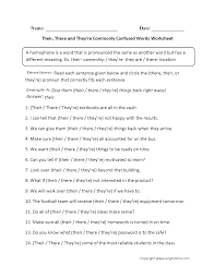 In the beginning she was given something like 25 pages of worksheets a day worksheets that quot a lot of things are being used beyond their intended purpose and they re serving as stopgap her daughter is studying quot there s no textbook and there are no worksheets and there s no. Commonly Confused Words Worksheets Their There They Re Commonly Confused Words Worksheets