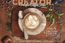 Coffee Scene Creator By Cruzine On Envato Elements Scene Creator The Creator Creative