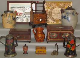 6 piece dining table set, wood dining dinette table and 4 chairs with 1 bench with cushion, rustic style kitchen table set for 6 persons, retro gray. Fall Cataloged Antique Americana Auction Horst Auctioneers