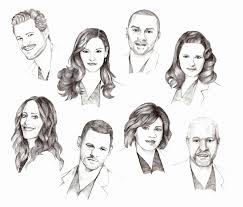Gray 039 S Anatomy Coloring Book Fresh Grey S Anatomy Cast 2 By Lady Hannah On Deviantart In 2020 Greys Anatomy Lexie Grey Anatomy Coloring Book