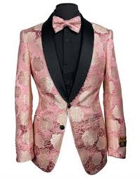 Mens tie measures 2.5 in wide and 4.5 in long, adjusts from 10 in to 22 inches around the neck. Rose Gold Blazer Rose Gold Tuxedo Jacket