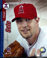 AARON SELE 2004 Studio Series 8X10 PHOTO Anaheim Angels