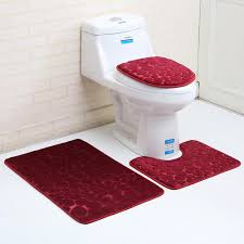 Check spelling or type a new query. Buy 3pc Bathroom Set Rug Contour Mat Toilet Lid Cover Plan Solid Color Bath Mats At Affordable Prices Price 17 Usd Free Shipping Real Reviews With Photos Joom
