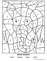 Color By Number Mosaic For Kids Math Coloring Worksheets Kindergarten Coloring Pages Addition Coloring Worksheet