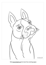 Not only are they adorable to look at, but they also teach them very important things that they need to know when they grow up. Boston Terrier Coloring Pages Free Animals Coloring Pages Kidadl