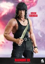 First blood outside the united states), is a 1982 action/thriller film directed by ted kotcheff. Rambo 3 John Rambo Sylvester Stallone Deluxe Figur Voll Beweglich Threezero Spaceart Sylvester Stallone Tv Serien Statuen