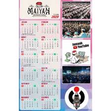 Kalendar islam 2021 terdiri daripada 12 bulan yang menyerupai kalendar gregori. Jual Kalender Dinding 1 Tahunan 12 Bulan 2020 Custom Foto Min Order 100 Kab Banyumas Kreatif Digital Printing Tokopedia