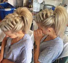 There's something about braids that screams autumn, and they're so versatile, so you can wear them casually or dress them up. Braided Ponytail Hairstyles 40 Cute Ponytails With Braids