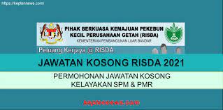 Portal jawatan kosong ingin berkongsi maklumat peluang pekerjaan di yayasan terengganu (yt) yang kini dibuka untuk semua warganegara malaysia dan kepada mereka yang berminat serta berkelayakan dipelawa untuk mengisi kekosongan jawatan. Jawatan Kosong Risda Kelulusan Pmr Archives Keptennews Com