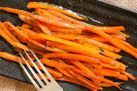 Begin with a clean, peeled carrot. Sauteed Carrots In Maple Thyme Glaze My Pure Plants
