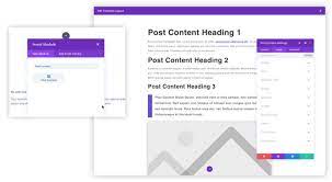 How To Use The Post Content Module In The Divi Theme Builder Divi Theme Blog Post Template Blog Themes
