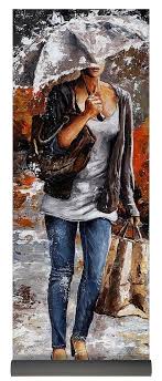 Maybe you would like to learn more about one of these? Rainy Day Woman Of New York 06 Yoga Mat For Sale By Emerico Imre Toth Umbrella Art Rain Art Art Painting