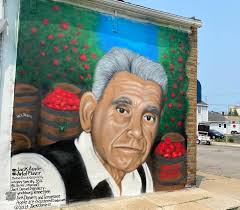 Desmond Mason is one of four artists in Bucks/Jack Daniel's mural series
