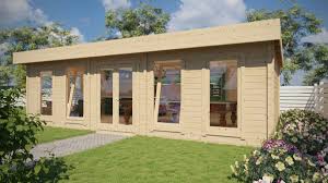 Gartenhaus Hansa B 38m2 70mm 8x5m Hansagarten24 Gartenhaus Sommerhaus Haus