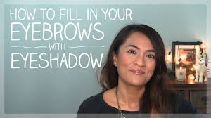 Keep it soft bold brows might be in style, but harsh lines and outlines do not give a natural, flattering look. How To Fill In Your Eyebrows With Eyeshadow Makeup And Beauty Blog