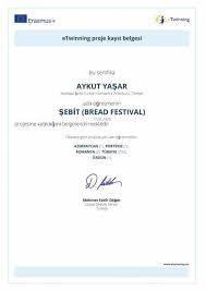 eTwinning Projesi ......(ŞEBİT (BREAD FESTIVAL) PROJESİ )