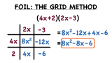 Here's how to solve (4x+6)(x+2) ( 4 x + 6) ( x + 2): How Do You Multiply Binomials Using Foil Virtual Nerd